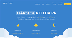 Desktop Screenshot of profitbyte.se